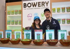 For Bowery Farms it was their first time at PMA. They want to promote their local indoor and multi-layer grown, fresh and reliable leafy vegetables.